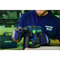 Перфоратор аккумуляторный SDS-plus Rockfield RF2254BK, 20 В Li-Ion 4 Ач, 2 Дж
