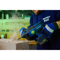 Перфоратор аккумуляторный SDS-plus Rockfield RF2254BK, 20 В Li-Ion 4 Ач, 2 Дж