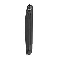 Радиатор секционный Royal Thermo Biliner 500/87 8 секций нижнее подключение биметалл черный