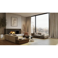 Керамогранит Vitra Alice 20x120 см 1.44 м² матовый цвет бежевый