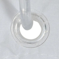 Штора для ванной Swensa Sculip SWC-95-59-WHT 200x180 см полиэстер цвет белый