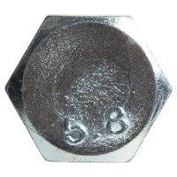 Болт DIN 933 10x20 мм оцинкованный на вес