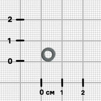 Шайба плоская DIN 125 3 мм на вес