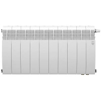Радиатор секционный Royal Thermo Biliner 350/87 10 секций нижнее подключение биметалл белый