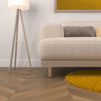 Опора мебельная 100x25x25 мм сталь цвет бронза