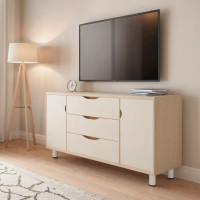 Опора мебельная регулируемая 100x50 мм сталь цвет белый