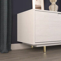 Опора мебельная 100x25x25 мм сталь цвет золото