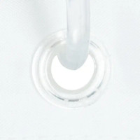 Штора для ванной Swensa Sally SWC-95-47-WHT 200x180 см полиэстер цвет бело-черный