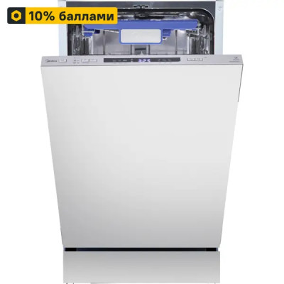 Встраиваемая посудомоечная машина Midea MID45S300I 45 см 6 программ цвет серебро