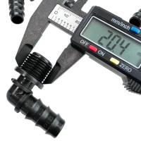 Угол для капельной линии 1/2\