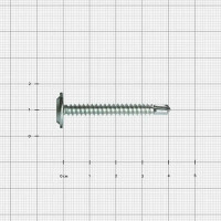 Саморезы универсальные оцинкованные с пресс-шайбой 4.2x41 мм 150 шт.