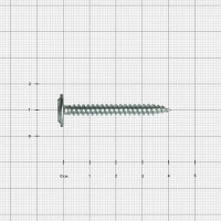 Саморезы универсальные оцинкованные 4.2x41 мм 150 шт.