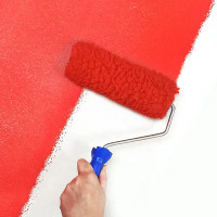 Валик в сборе натуральный мех 250 мм