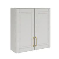 Кухонный шкаф навесной Лача 80x67.6x29 см МДФ цвет ванильный