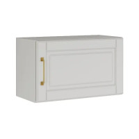 Кухонный шкаф навесной над вытяжкой Лача 60x33.8x29 см МДФ цвет ванильный