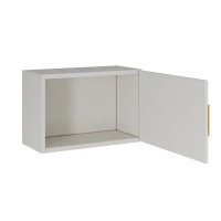 Кухонный шкаф навесной над вытяжкой Лача 60x33.8x29 см МДФ цвет ванильный