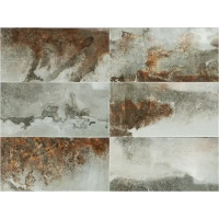 Плитка настенная Керамин Этна 7 60x30 см 1.98 м² глянцевая цвет светло-серый