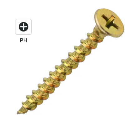 Саморезы по дереву Dilwis оцинкованные 3.5x51 мм 1 кг