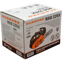Пила бензиновая Carver 225Х, 1 л.с. 30 см