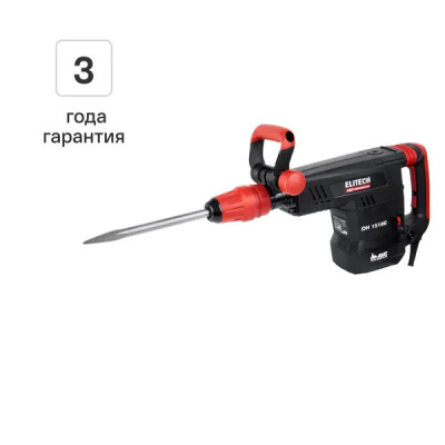 Отбойный молоток сетевой Elitech HD DH1518E, 1500 Вт 6-18 Дж