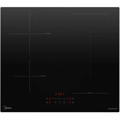Индукционная варочная панель Midea MIH65782 52 см 4 конфорки цвет черный