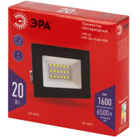 Прожектор светодиодный уличный ЭРА LPR-026-0-65K-020 20Вт 6500К 1600лм IP65