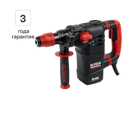 Перфоратор сетевой SDS-plus Elitech HD RH1130E, 1100 Вт, 3.5 Дж