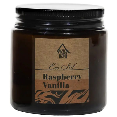 Свеча в стакане ароматизированная Eco Stil Малина и ваниль