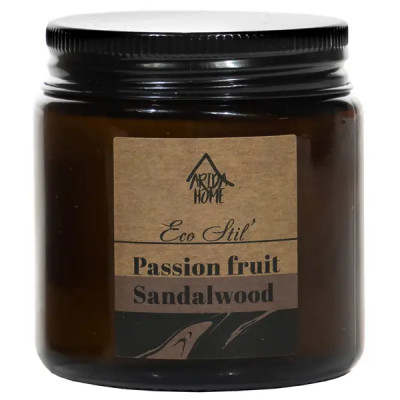 Свеча в стакане ароматизированная Eco Stil Маракуйя и сандал