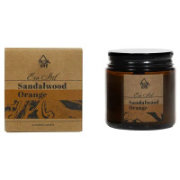 Свеча в стакане ароматизированная Eco Stil Сандал и апельсин