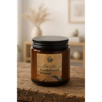 Свеча в стакане ароматизированная Eco Stil Сандал и апельсин