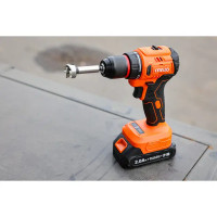 Дрель-шуруповерт аккумуляторная бесщеточная Спец БДА-21-Б, 21 В Li-ion 2x2 Ач