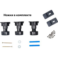 Поддон душевой 1/4 круга Sigma акрил 90x90 см