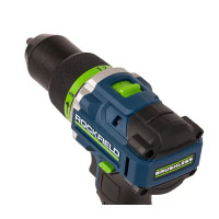 Дрель-шуруповерт аккумуляторная бесщеточная Rockfield RF2012BK, 20 В Li-ion 2x2 Ач