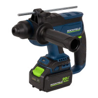 Перфоратор аккумуляторный SDS-plus Rockfield RF2254BK, 20 В Li-Ion 4 Ач, 2 Дж