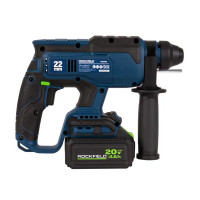 Перфоратор аккумуляторный SDS-plus Rockfield RF2254BK, 20 В Li-Ion 4 Ач, 2 Дж