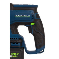 Перфоратор аккумуляторный SDS-plus Rockfield RF2254BK, 20 В Li-Ion 4 Ач, 2 Дж