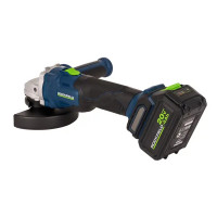 УШМ аккумуляторная Rockfield RF2204BK, 20 В Li-ion 4 Ач, 125 мм