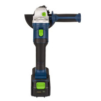 УШМ аккумуляторная Rockfield RF2204BK, 20 В Li-ion 4 Ач, 125 мм