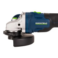 УШМ аккумуляторная Rockfield RF2204BK, 20 В Li-ion 4 Ач, 125 мм