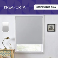 Штора рулонная Ока 60x160 см серая