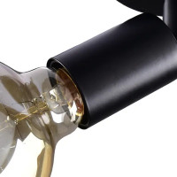 Настенный светильник Ключник Реал цвет черный