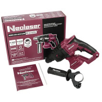 Перфоратор аккумуляторный бесщеточный SDS-plus Neolaser NRH-20-ACCUM, 20 В Li-Ion, без АКБ и ЗУ, 2.2 Дж