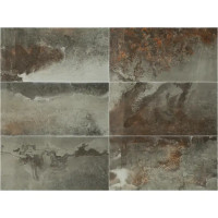 Плитка настенная Керамин Этна 1 60x30 см 1.98 м² глянцевая цвет серый