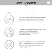 Сиденье для унитаза Berges Lavanta So с микролифтом цвет белый