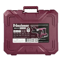 Перфоратор аккумуляторный бесщеточный SDS-plus Neolaser NRH-20, 20 В Li-ion 4 Ач, 3 Дж