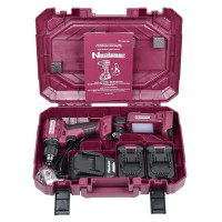 Дрель-шуруповерт аккумуляторная бесщеточная Neolaser NCDB-50-T, 20 В Li-ion 2x2.5 Ач фонарь в комплекте