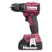 Дрель-шуруповерт аккумуляторная бесщеточная Neolaser NCDB-50-T, 20 В Li-ion 2x2.5 Ач фонарь в комплекте
