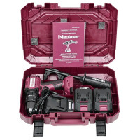 Дрель-шуруповерт аккумуляторная бесщеточная Neolaser NCDB-170, 20 В Li-ion 2x4 Ач