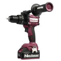 Дрель-шуруповерт аккумуляторная бесщеточная Neolaser NCDB-170, 20 В Li-ion 2x4 Ач